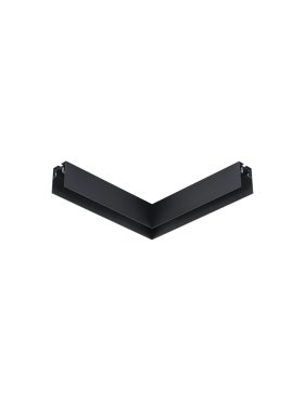Nova Luce Buxton - Q-connecteur pour rail magnétique à monter en surface ou à épingler - 29 x 29 x 6,1 cm - noir sable