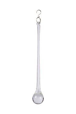 Lucide Pearl - goutte de remplacement en verre - 18 cm - transparent