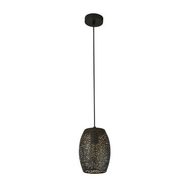 Searchlight Laser - lampe suspendue - Ø 15 x 120 cm - noir et or
