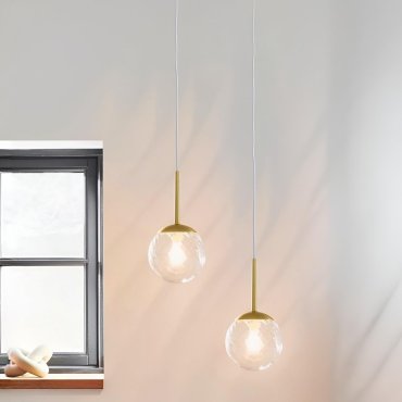 Nordlux Chisell 15 - lampe suspendue - Ø 15 x 237 cm - laiton