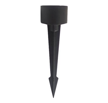 Century Italia Sunny - spot au sol sur piquet excl. lampe Sunny - Ø 6,5 x 24,5 cm - IP65 - noir