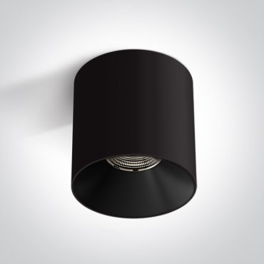 ONE Light Wall &amp; Ceiling LED - spot en saillie 1L - Ø 12 x 12 cm - 25W LED inclus - noir