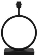 Searchlight - pied de lampe de table - 30 x 12 x 42 cm - noir mat