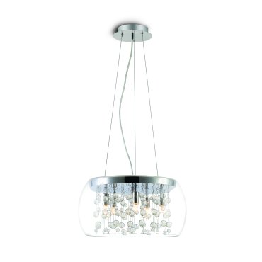 ONE Light Classic - lampe suspendue - Ø 40 x 120 cm - chrome