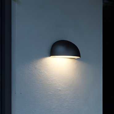 Nordlux Scorpius Maxi - applique murale extérieure - 27 x 14 cm - IP44 - noir