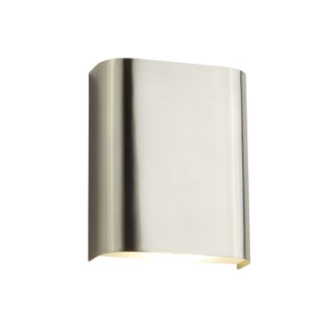 Searchlight Led Wall - applique murale - 10,5 x 13 cm - 8W LED inclus - argent satiné