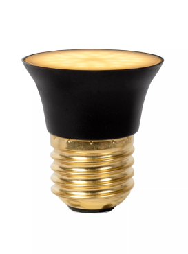 Lucide G45 Spot LED - Ø 4,3 x 5 cm - E27 - 3 StepDim - 2700K - noir