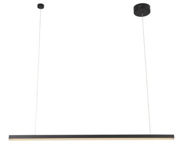 Maxlight Trio - lampe suspendue - 100 x 150 cm - 12W LED inclus - noir