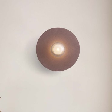 Nova Luce Vrahos - applique murale - Ø 45 x 20,5 cm - rouge terrazzo