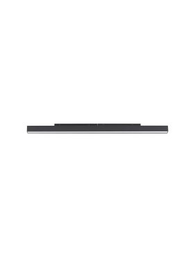 Nova Luce Buxton L - luminaire sur rail magnétique - 80,4 x 3,5 x 5,2 - 42W LED inclus - blanc chaud couleur de lumière - noir