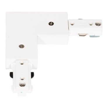 Projectlight - rail monophasé - connecteur en L - 10,8 x 10,8 x 1,8 cm - blanc