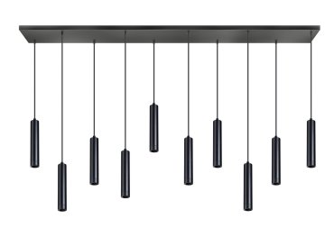 ETH Miller - suspension - Ø 25 x 200 cm - noir