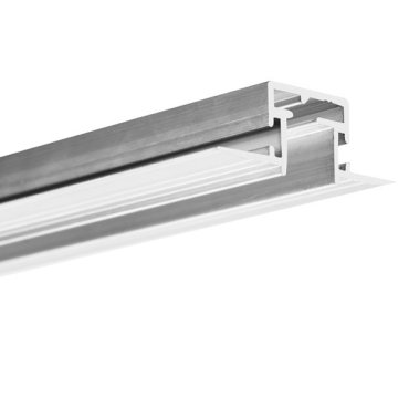 KLUS Tepiko - Profilé LED pour plaque de plâtre de 12mm - 4 x 1,49 cm - aluminium