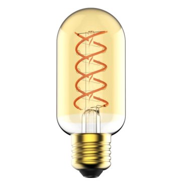 Nordlux Lampe à incandescence LED - Ø 4,5 x 11 cm - E27 - 5W dimmable - 2000K - ambre