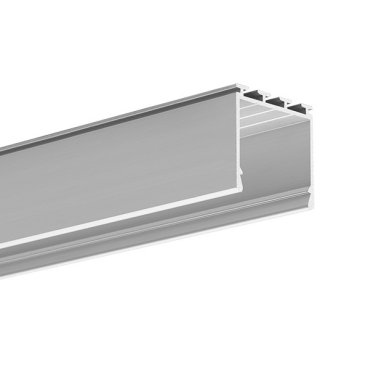KLUS Lipod - Profilé LED - 2,6 x 2,45 cm - argent anodisé