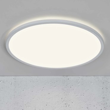 Nordlux Smart Oja - plafonnier - éclairage intelligent - Ø 42,4 x 2,3 cm - 20W LED inclus - 2700K-6500K - blanc