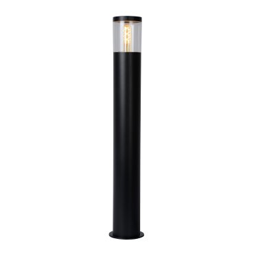 MODÈLE D’EXPOSITION - Lucide Fedor - lampe de jardin - Ø 13 x 79 cm - IP44 - noir