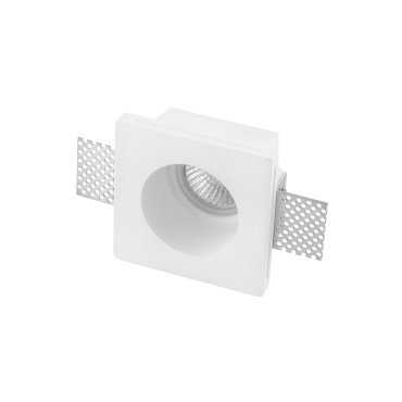 Nova Luce Tobia - spot encastré - 95 x 95 mm, 90 x 90 mm format encastré - plâtre blanc