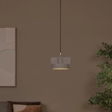 Lucide Ninja - lampe suspendue - 22,5 x 20 x 120 cm - gris