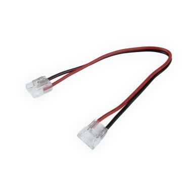 Roi Du Luminaire - connecteur double avec câble de 15 cm - pour ruban LED SMD 8 mm monocolore
