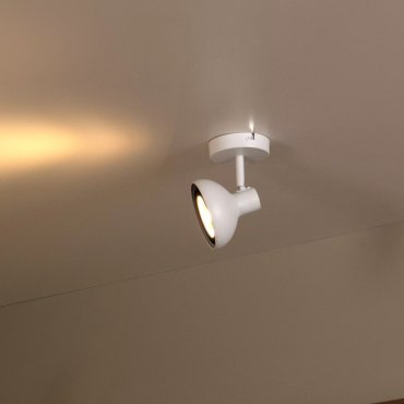 Lucide Sensas - spot en saillie - 12,9 x 12,1 x 16,2 cm - blanc