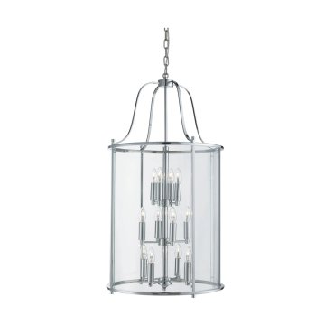 Searchlight Victorian Lanterns - lustre - Ø 54 x 160 cm - chrome