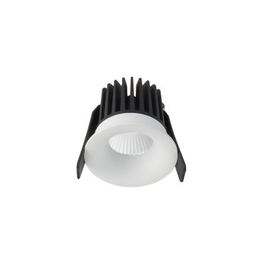Nova Luce Petit - spot à encastrer - Ø 62 mm, Ø 55 mm à encastrer - 9W LED inclus - IP42 - blanc sable