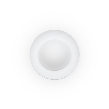 Faro Side - plafonnier - Ø 20 x 9 cm - blanc mat