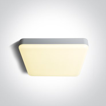 ONE Light Plafo - plafonnier - 35 x 35 x 5,5 cm - 35W LED inclus - IP65 - blanc