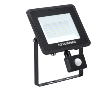 Sylvania Start Flood Flat - spot avec capteur infrarouge - 19 x 23,5 x 5,8 cm - 46W - IP54 - noir