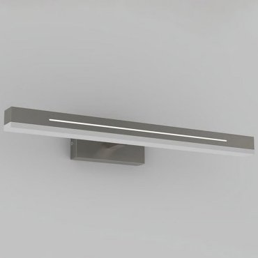 Nordlux Otis - applique murale - 60 x 14,6 x 7,5 cm - fonction Moodmaker à 2 niveaux - 16W LED inclus - IP44 - chrome