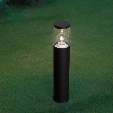 Nova Luce Cetera - lampe de jardin - Ø 9 x 50 cm - IP54 - anthracite foncé