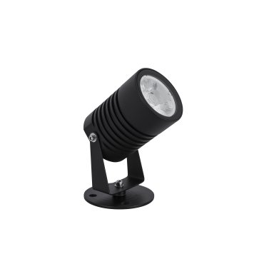 Nova Luce Fend - spot au sol - 9 x 6,5 x 15 cm - 10W LED inclus - IP65 - noir