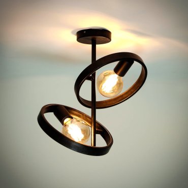 Vico Hover - plafonnier - 26 x 42 x 37 cm - anthracite