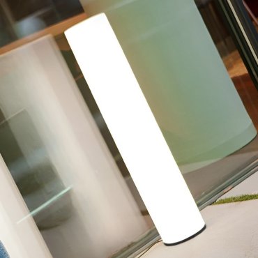 New Garden Fity 100 - lampadaire d'extérieur - Ø 19 x 100 cm - 14W LED inclus - IP65 - blanc - couleur de lumière blanc froid