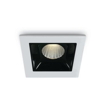 ONE Light Shop Square Boxes - spot encastré - 45 x 45 mm, 36 x 36 mm format encastré - 2W LED dimmable inclus - blanc