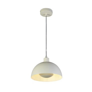 Searchlight Mars - lampe suspendue - Ø 25 x 150 cm - crème mat