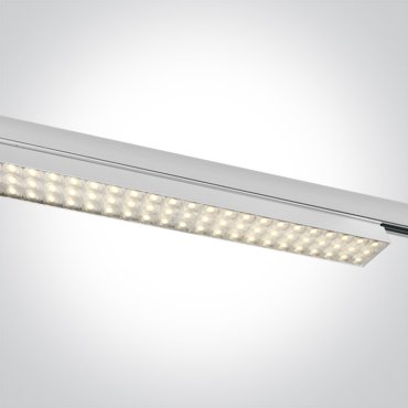 ONE Light High Power Linear - rail lumineux - système de rail triphasé - 115 x 4 x 6,4 cm - intensité lumineuse réglable 40W/50W/60W LED inclus - blanc - couleur de lumière réglable