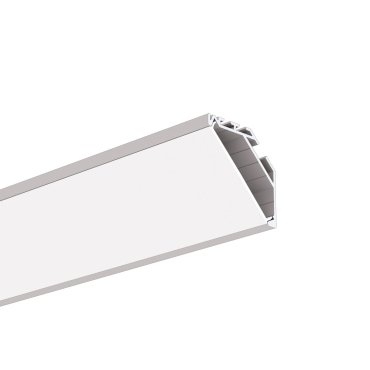 Klus Kopro - profilé LED d’angle - 3,2 x 3,2 cm - argent anodisé