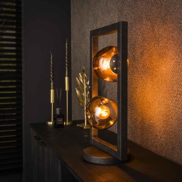 Vico Stellar - lampe à poser - 30 x 20 x 55 cm - noir