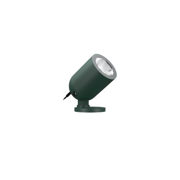 VK Lighting Sui - spot au sol en saillie - Ø 7 x 9,8 cm - 12W LED inclus - IP65 - vert