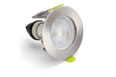 Integral LED Evofire 72 - spot encastrable - Ø 72 mm, Ø 60 mm encastrement - IP65 - satiné nickel