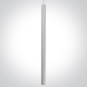 ONE Light Rail Spots - suspension - système de rails 3 phases - Ø 3,2 x 60 cm - LED 8W incluse - blanc