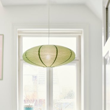 Nordlux Villo - abat-jour en papier sans suspension - Ø 60 x 24 cm - vert