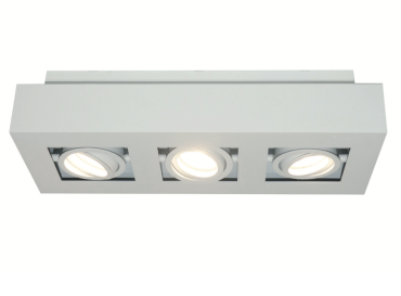 Artdelight Bosco - spot en saillie 3L - 36 x 14 x 8,6 cm - blanc