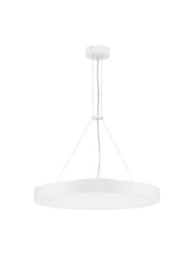 Nova Luce Perfect Profile - lampe suspendue sur télécommande  - Ø 60 x 120 cm - 40W LED dimmable inclus - 2700K-6000K - blanc
