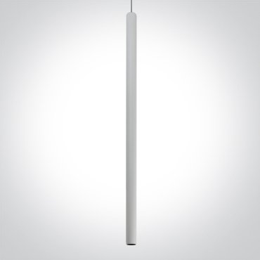 ONE Light Pendant Tubes - lampe suspendue - Ø 2,6 x 120 cm - 6W LED inclus - blanc