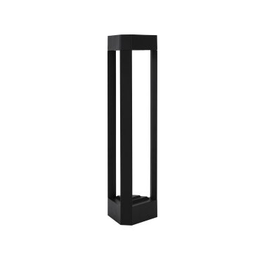 Nova Luce Pax - lampe de jardin - 50 cm - 9W LED inclus - IP54 - noir