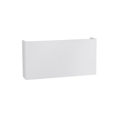 Nova Luce Mile - applique d'extérieur - 18 x 3,5 x 9 cm - 2 x 5W LED inclus - IP54 - blanc