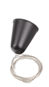 Maxlight - câble de suspension pour rails 3F - 300 cm - noir